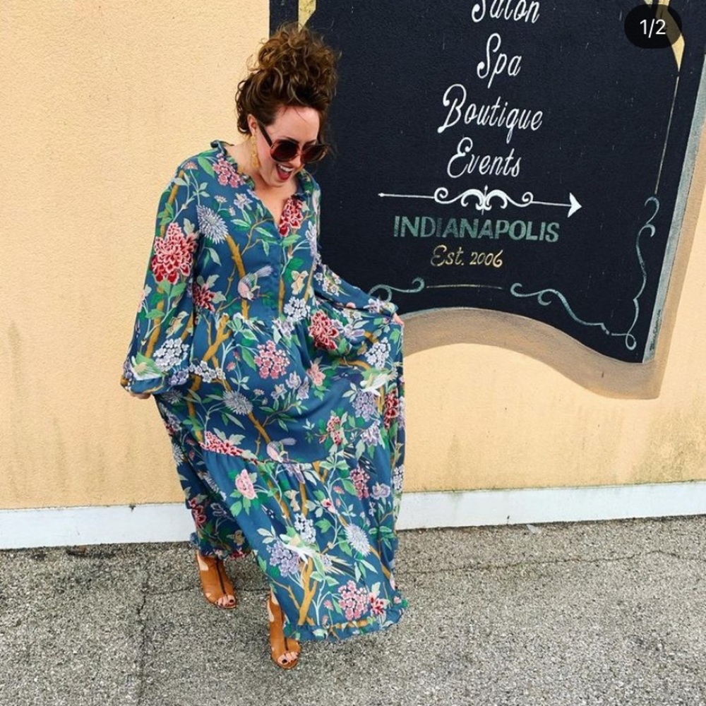 Floral maxi